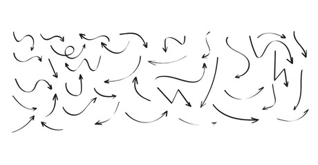 Obraz premium Hand drawn scribbles and shapes a collection of red lines and basic forms