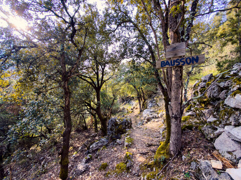 Col de Bausson, Gorbio Medieval Hilltop Village - Nice, C&ocirc;te d&rsquo;Azur, France