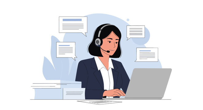 Call Center Agent Character Images – Browse 12,026 Stock Photos ...