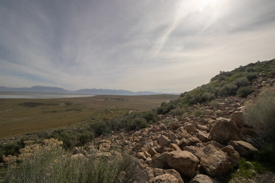  Antelope Island Utah State Park Sunny Spring Hiking Views 