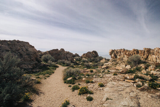  Antelope Island Utah State Park Sunny Spring Hiking Views 