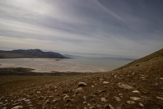  Antelope Island Utah State Park Sunny Spring Hiking Views 