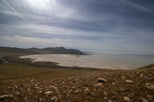  Antelope Island Utah State Park Sunny Spring Hiking Views 