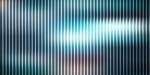 Obraz premium Abstract digital art with vertical stripes and gradient color blending in center