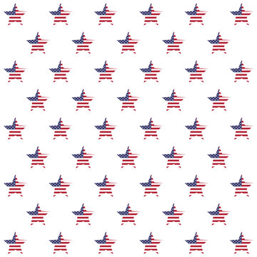 American flag star pattern background, patriotic stars and stripes design