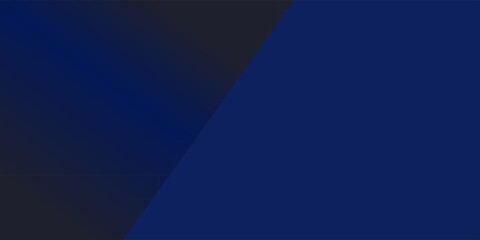 Obraz premium Modern dark blue geometric gradient background with layered shapes and smooth abstract lighting effects composition