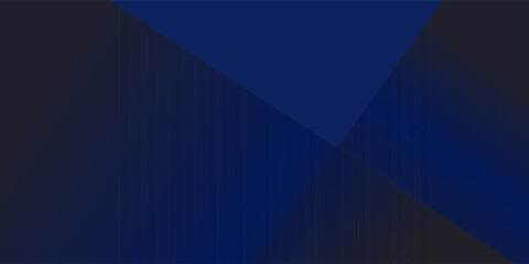 Obraz premium Modern dark blue geometric gradient background with layered shapes and smooth abstract lighting effects composition