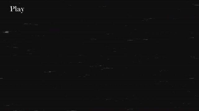 Old VHS Tape Glitch Animation with Static Lines, Light Leak, CRT Noise Texture and Damaged Playback Effect 4K