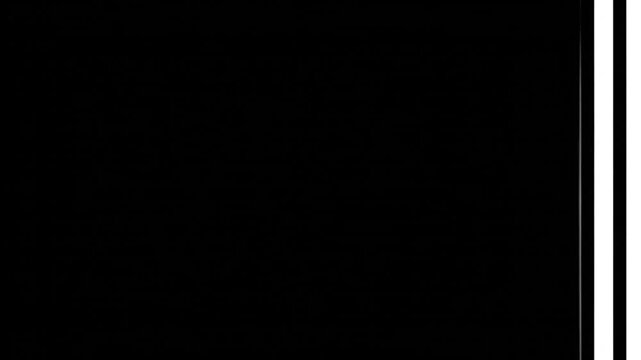 Black and white striped pattern background.