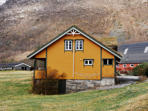 Urke, a small village located on the Norang Fjord (Norangsfjorden), an arm of the impressive Hj&oslash;rundfjorden in the M&oslash;re og Romsdal region of Norway.