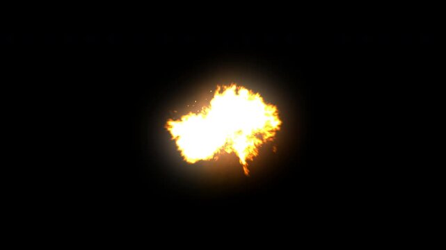 Tactical Rifle Gunshot Muzzle Flash VFX for Film Editing