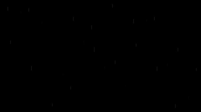 abstract rain particle animation black background  loop