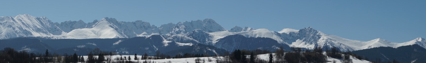 Panorama Tatr Polski © Sławek