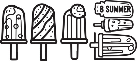 Fototapeta premium Four different laundry baskets and hampers with various designs and themes Vector