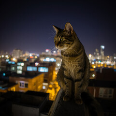 Obraz premium CAT cat 猫 ねこ