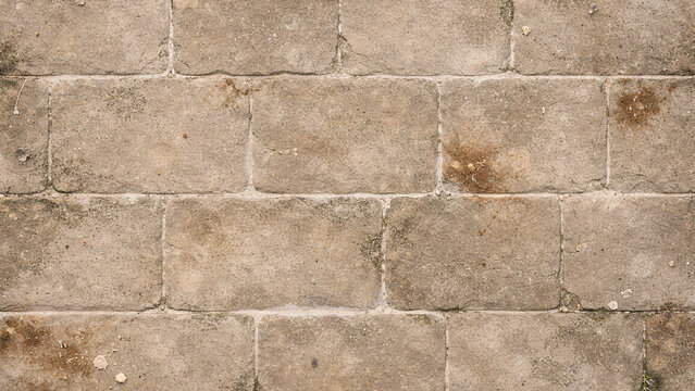 Clean Sandstone Block Wall Texture Minimal Architectural Surface
