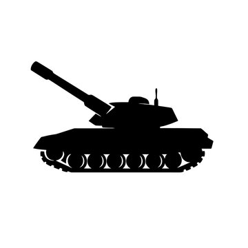 An isolated heavy Soviet T-34 battle tank with green armor and a powerful cannon stands against a white background as a classic military armored vehicle