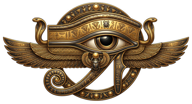 Decorative ornate representing the Eye of Ra
