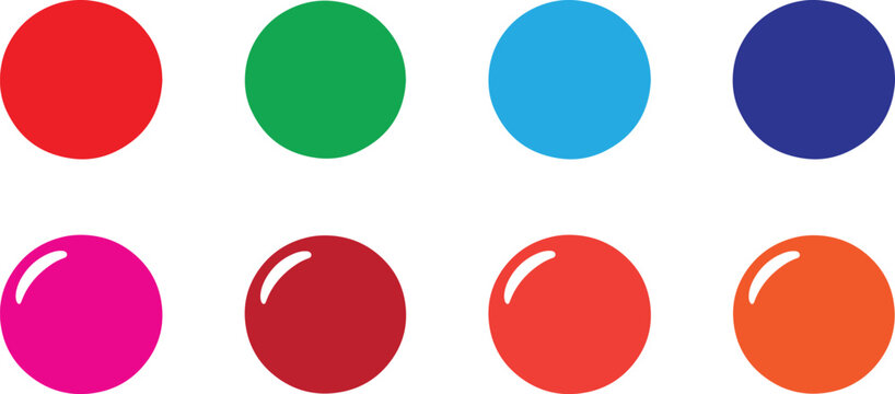 Web button set with UI elements, clickable icons, navigation and interface controls for design.