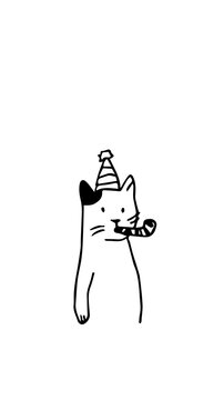 gatito cumple