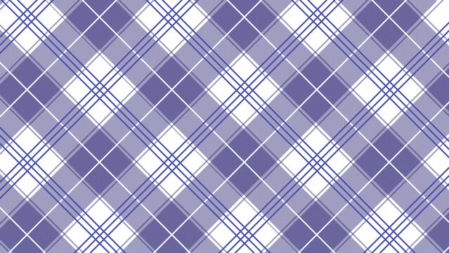 Light Purple Blue Gingham Check Seamless Pattern. Classic light purple and blue gingham check seamless pattern with crisp white grid lines.
