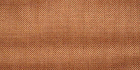Fototapeta premium Close-up seamless orange burlap texture background for rustic design