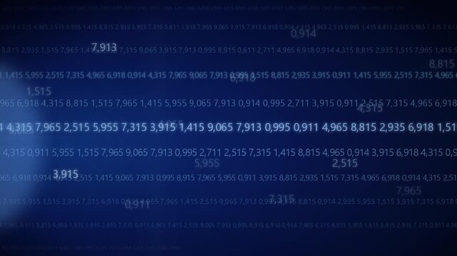 Binary code, data visualization, futuristic background, coding concept, technology wallpaper animation video