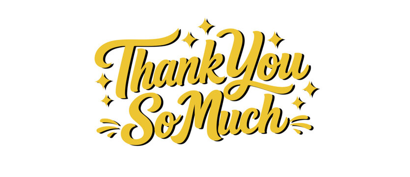 Thank You So Much Images – Browse 1,883 Stock Photos, Vectors, and