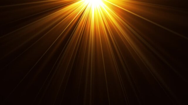 cinematic gold flare lights decoration background effect