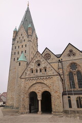 Obraz premium Blick in das Zentrum der Stadt Paderborn 