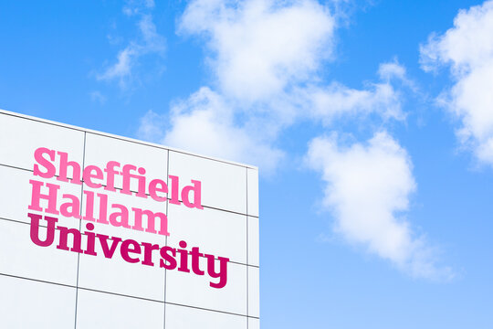 Sheffield, United Kingdom - March 14, 2026: Sheffield Hallam University. A public research university in Sheffield, South Yorkshire, England. One of the UK's largest and most diverse universities.