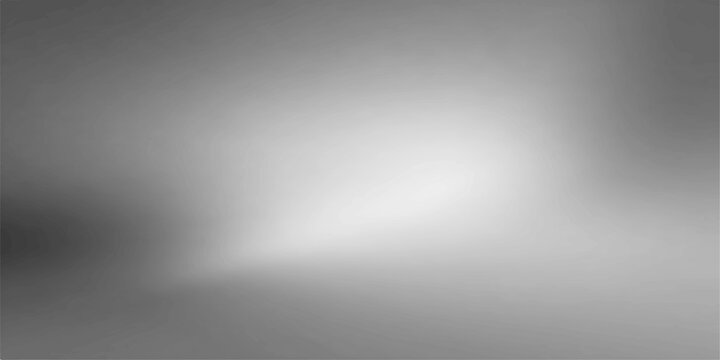 Abstract grey gradient blurred backdrop design, featuring a smooth and modern texture. Creates a visually striking background, a blend of light and shadow, and depth.