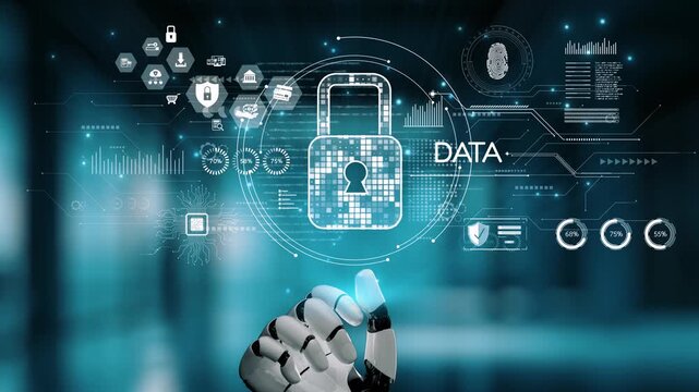AI artificial intelligence strengthens cybersecurity with intelligent threat detection, virtual assistant alerts, and proactive protection agAI artificial intelligencenst digital breaches. Epoch