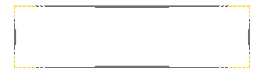 Obraz premium Modern Name Label