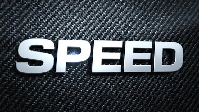 3D metallic PRE lettering on dark textured fabric background for business branding