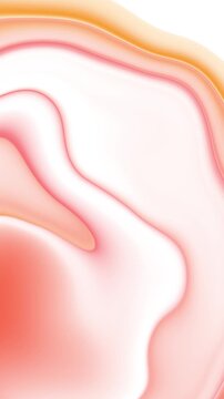 Abstract background animation with a colorful, swirling pattern of pink, orange, and white hues, creating a dynamic visual effect.
