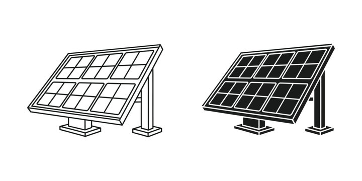 Comparison of traditional and solar panel electricity generation systems