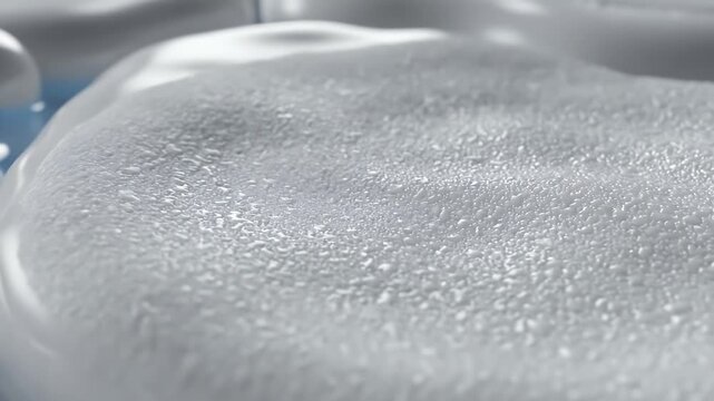 Close Up Macro View of Healthy Adult Articular Cartilage Surface with Subtle Light Reflections and Texture
