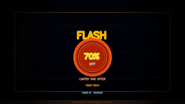 Flash Sale - 70% Off Limited Time Offer, Shop Now for Amazing Deals