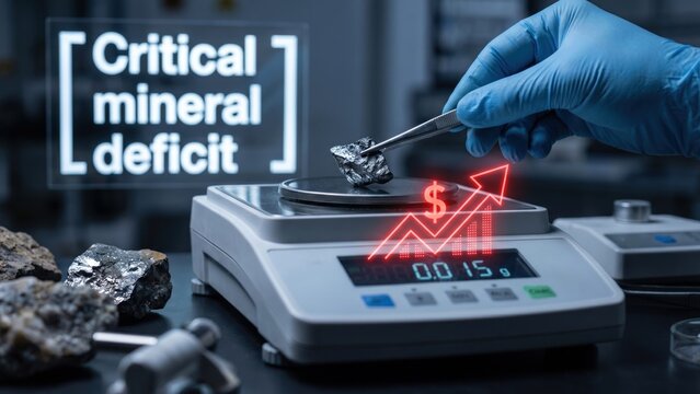 Critical Mineral Deficit: Analyzing Raw Lithium Samples in Scientific Research Lab
