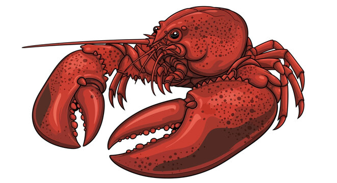 Red Lobster Crustacean Seafood Animal.