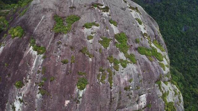 Aerial view of Sugarloaf Peak, Saco do Mamangu&aacute; &ndash; Paraty, Brazil