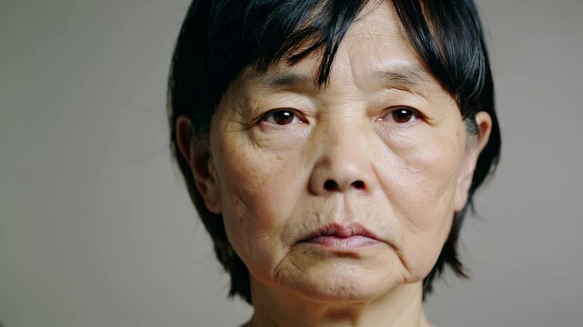 加齢による肌トラブルに悩む日本人女性