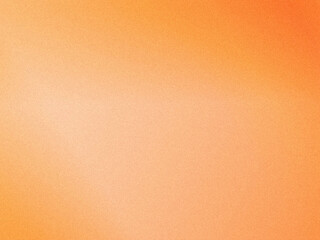 Fototapeta premium Rich orange and apricot tones flow across a softly grained gradient, radiating warmth and optimism for use in energetic branding, seasonal campaigns, or digital headers.