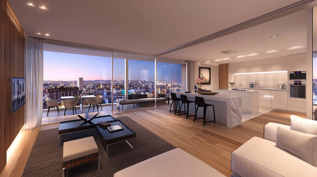 Modern Minimalist Apartment