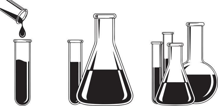 Set of black apple cider production icons showing harvest processing fermentation bottling and consumption in flat silhouette design.
