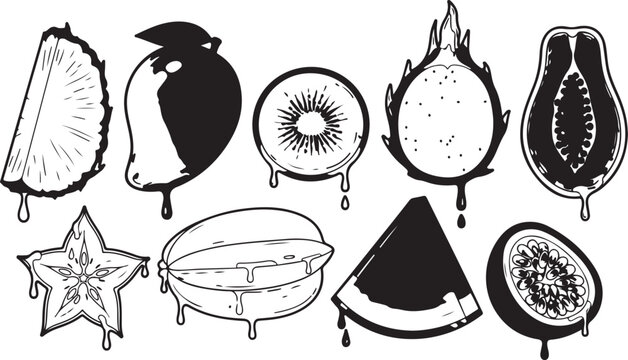 A vibrant collection of nine unique musical instruments from around the world Vector