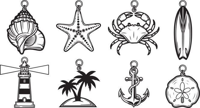 Various traditional wind instruments from different cultures Vector