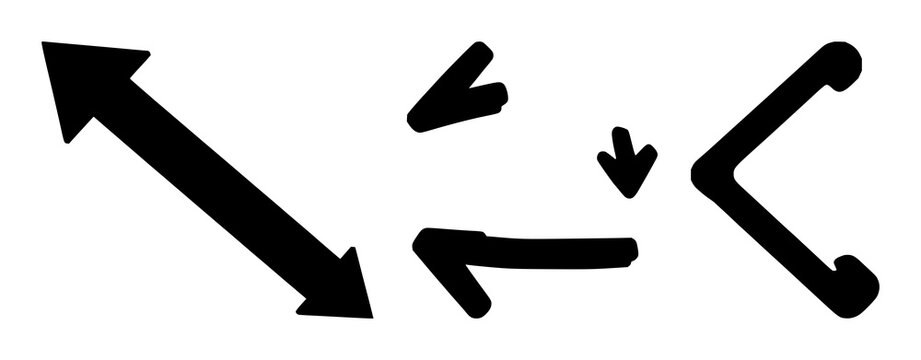 Git merge icon set with solid black arrow icon crisp edges on clean white background featuring git, branch, merge with vector and line art