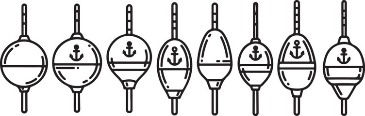 Black and white sketches of various musical instruments on stands Vector © rohan